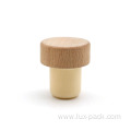 Reusable Sealing plug Wooden Cap Cork Wine Stoppers